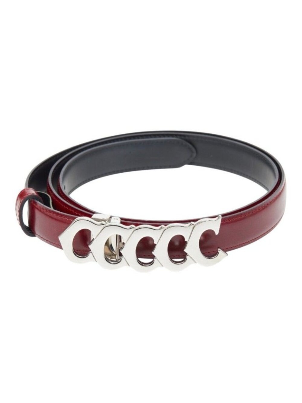Cartier 5C Belt Bordeaux Leather